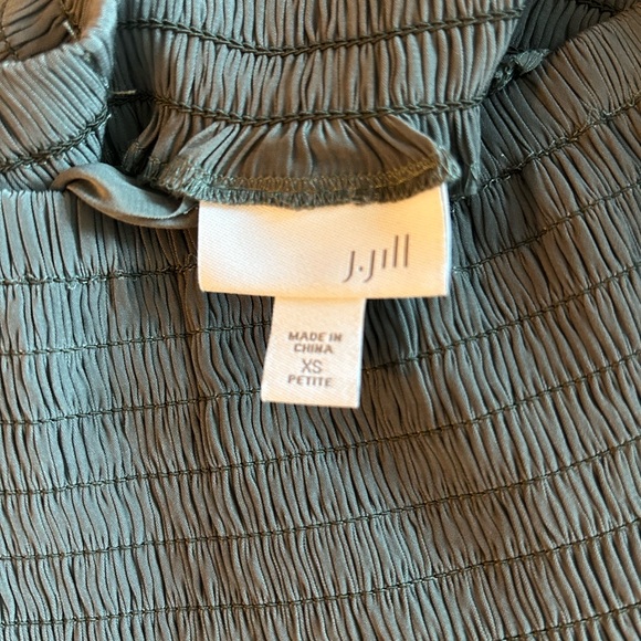 J.Jill XSP Smocked Waist Skirt - Picture 6 of 8